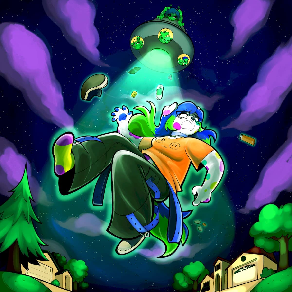 Alien Abduction artwork