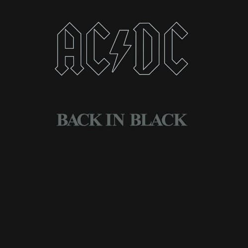 Back in Black artwork