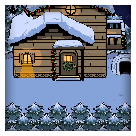 A Snowed in Town - "Snowdin Town" from Undertale