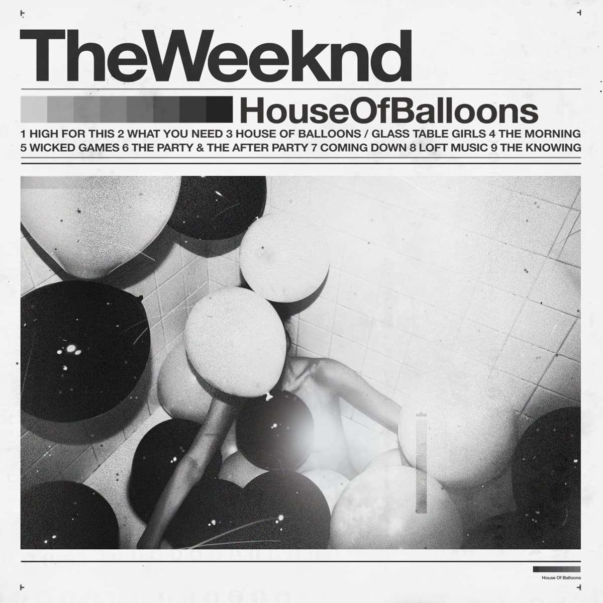 House of Balloons artwork