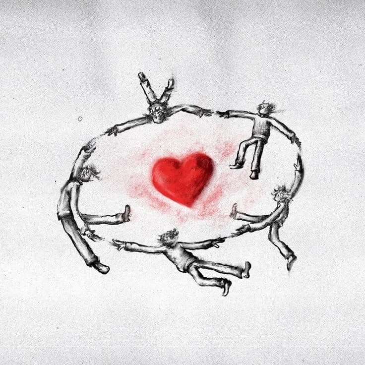 The Lovers Freefall artwork