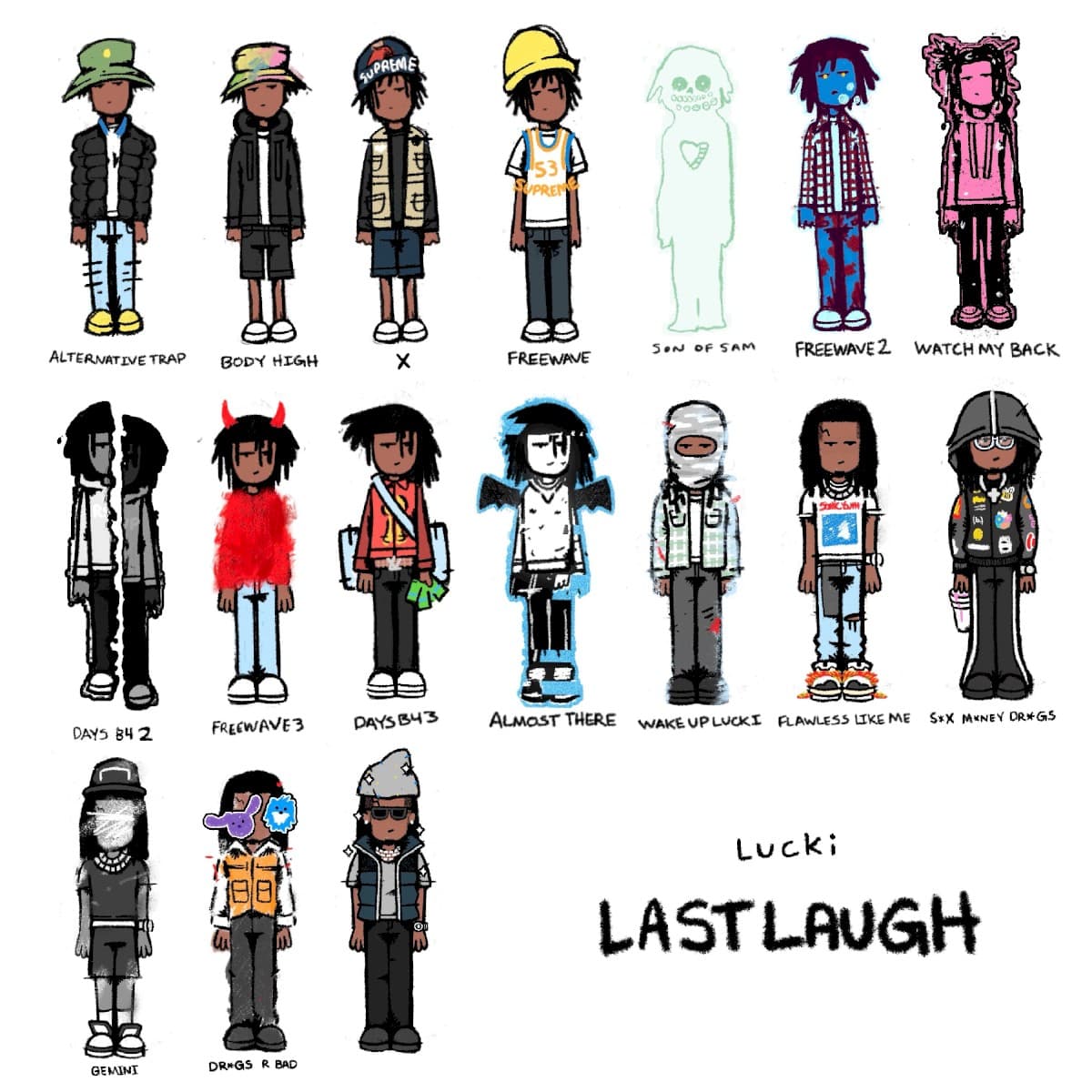Last Laugh [archive tape] artwork