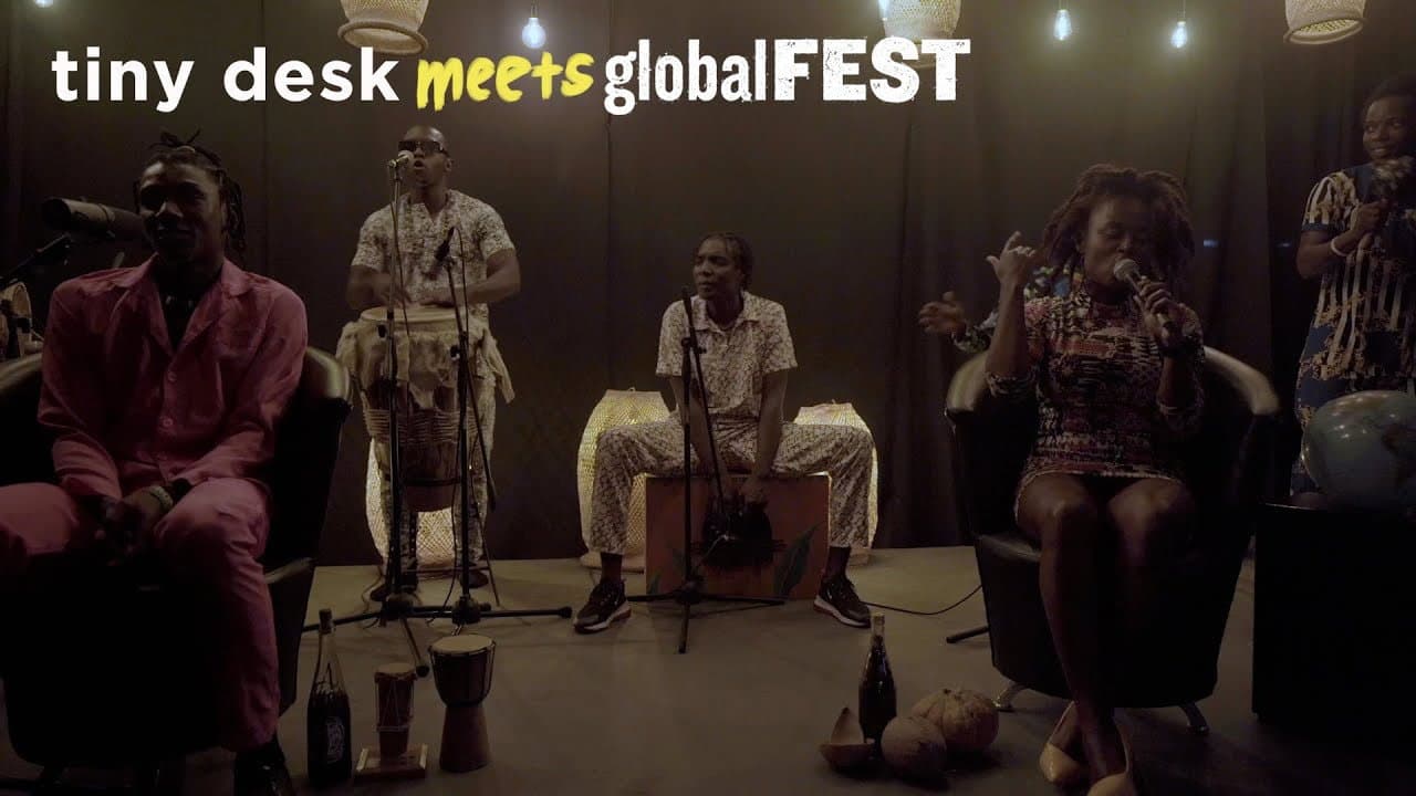 Kombilesa Mí: Tiny Desk meets globalFEST 2022 still