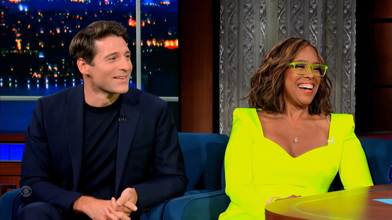 Gayle King, Tony Dokoupil, Nate Burleson, Betty Gilpin still