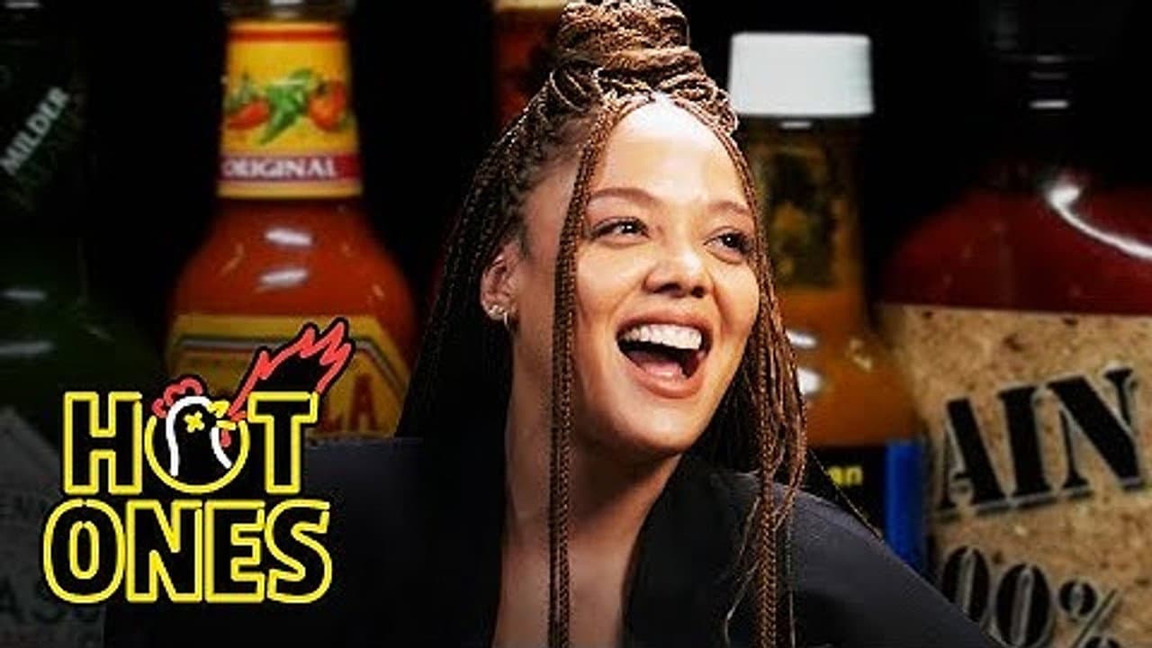 Tessa Thompson Feels Alive While Eating Spicy Wings still