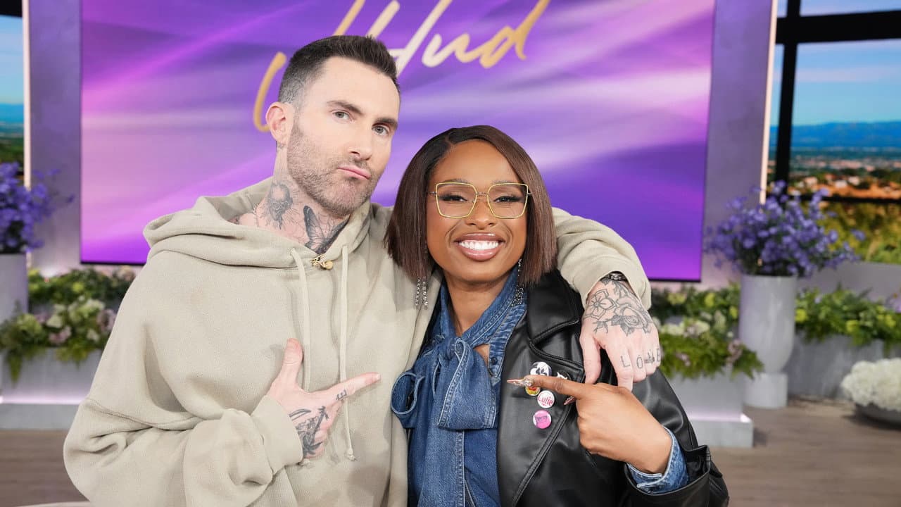 Adam Levine, Aldis Hodge still