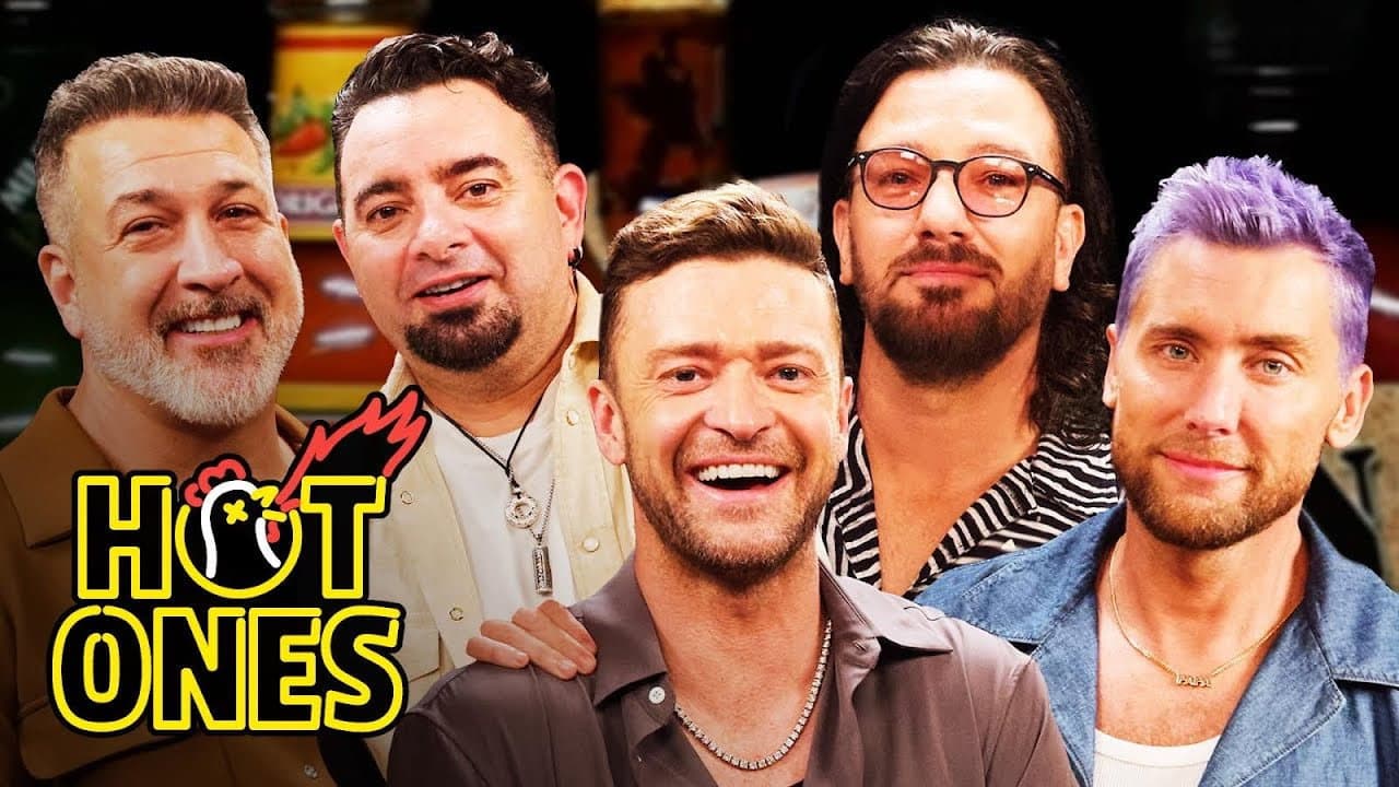 *NSYNC Breaks Another Record While Eating Spicy Wings still