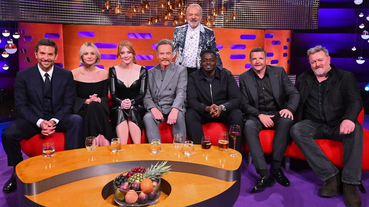Bryce Dallas Howard, Bryan Cranston, Daniel Kaluuya, Kevin Bridges, Bradley Cooper, Carey Mulligan and Elbow still