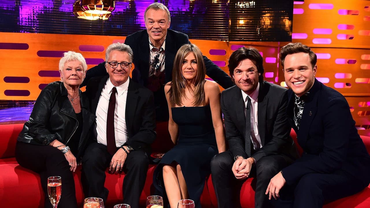 Jennifer Aniston, Jason Bateman, Dame Judi Dench, Dustin Hoffman, Olly Murs still