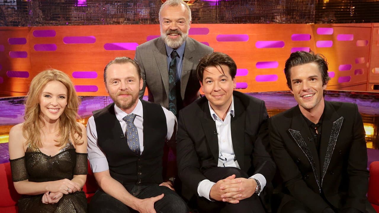 Simon Pegg, Michael McIntyre, Brandon Flowers still