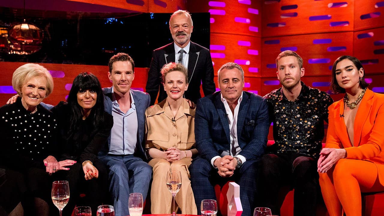 Benedict Cumberbatch, Matt LeBlanc, Maxine Peake, Mary Berry, Claudia Winkleman still
