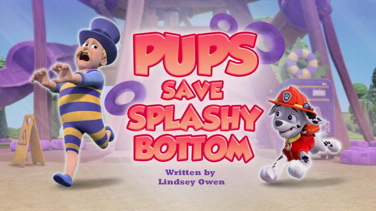 Pups Save a Splashy Bottom still
