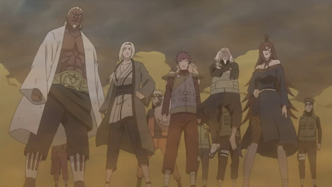 The Five Kage Assemble still