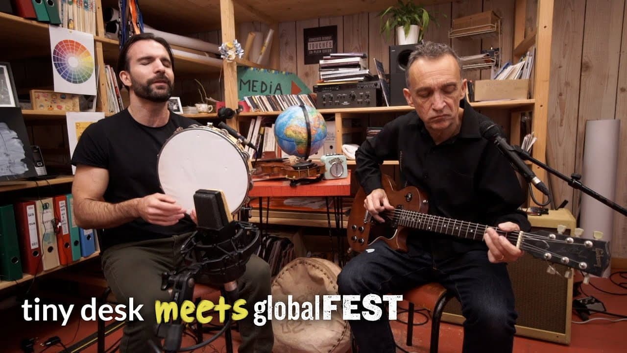 Justin Adams & Mauro Durante: Tiny Desk meets globalFEST 2023 still