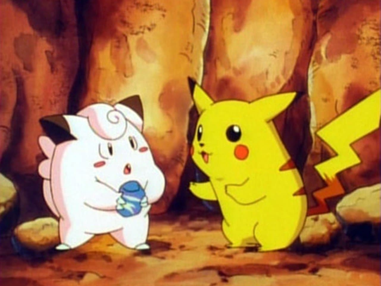 Clefairy and the Moon Stone still