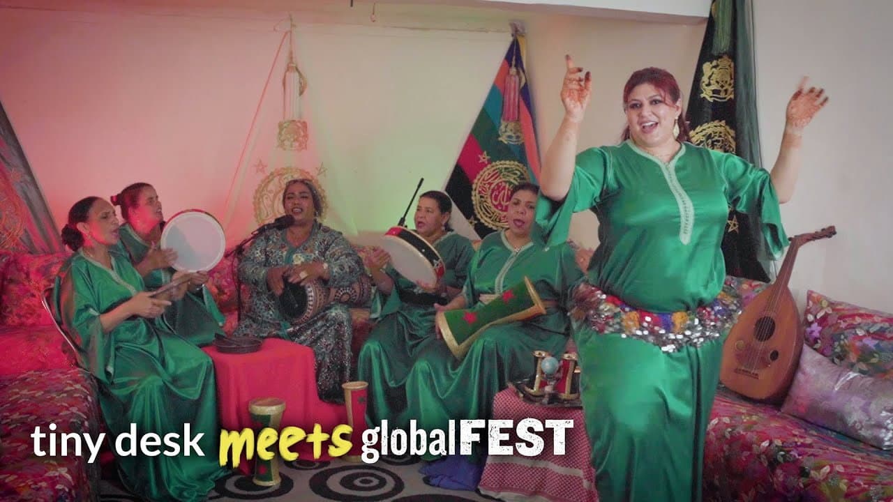 Khadija El Warzazia's Bnat el Houariyat & Esraa Warda: Tiny Desk Meets globalFEST 2023 still