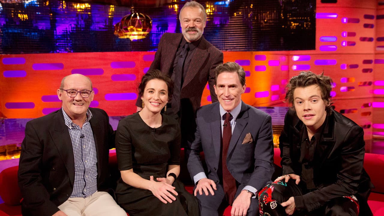 Brendan O'Carroll, Vicky McClure, Rob Brydon, Harry Styles still
