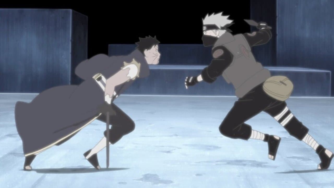 Kakashi vs. Obito still