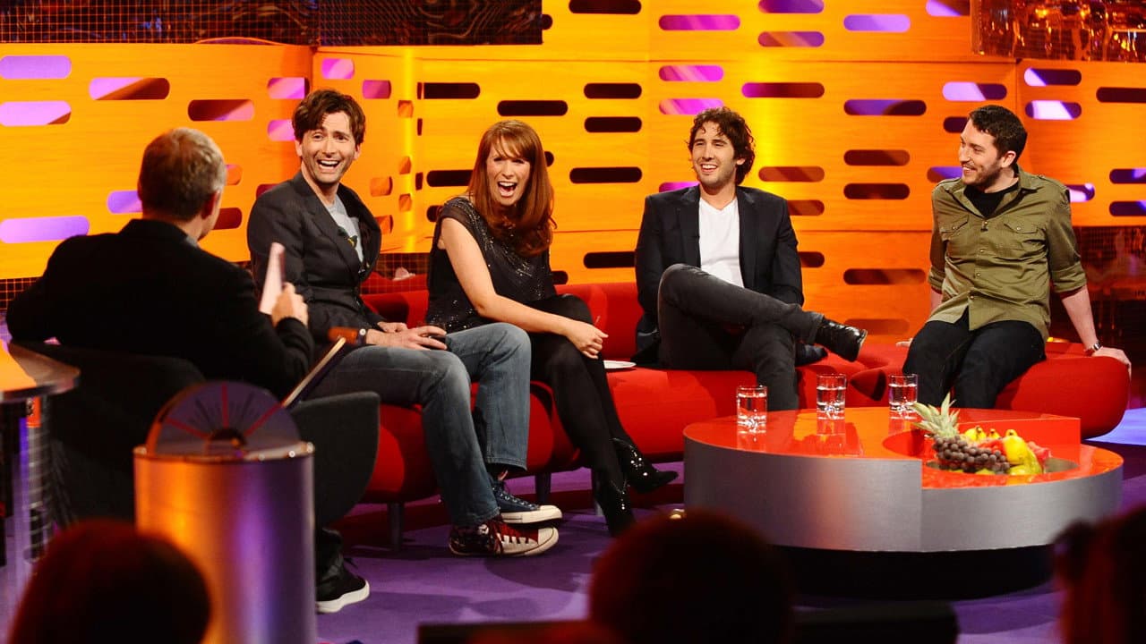 David Tennant, Catherine Tate, Jon Richardson, Josh Groban still