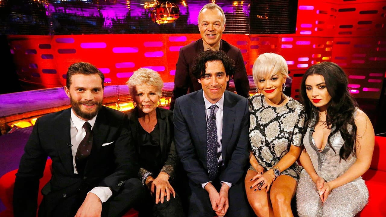 Jamie Dornan, Julie Walters, Stephen Mangan, Charli XCX and Rita Ora still