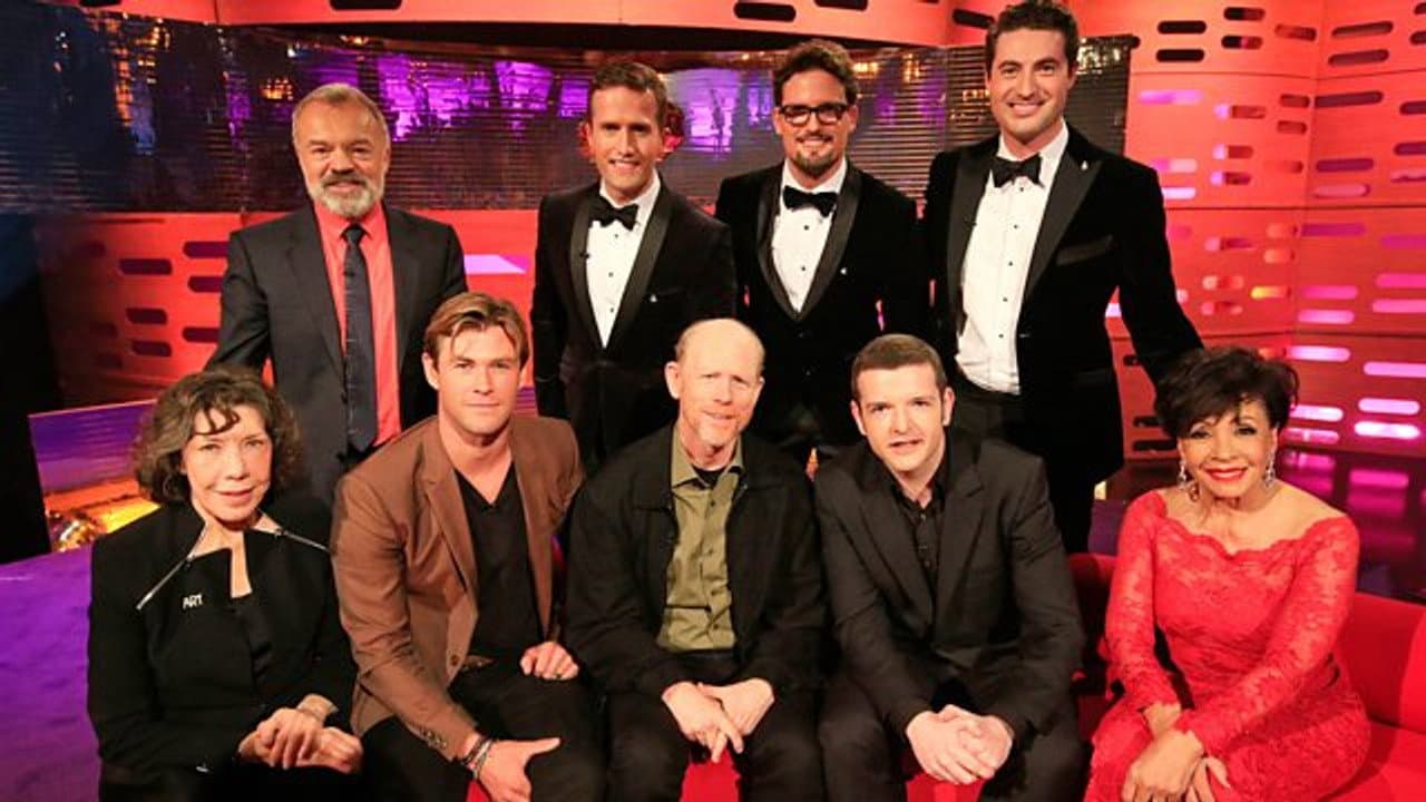 Chris Hemsworth, Ron Howard, Lily Tomlin, Kevin Bridges, Blake, Dame Shirley Bassey still