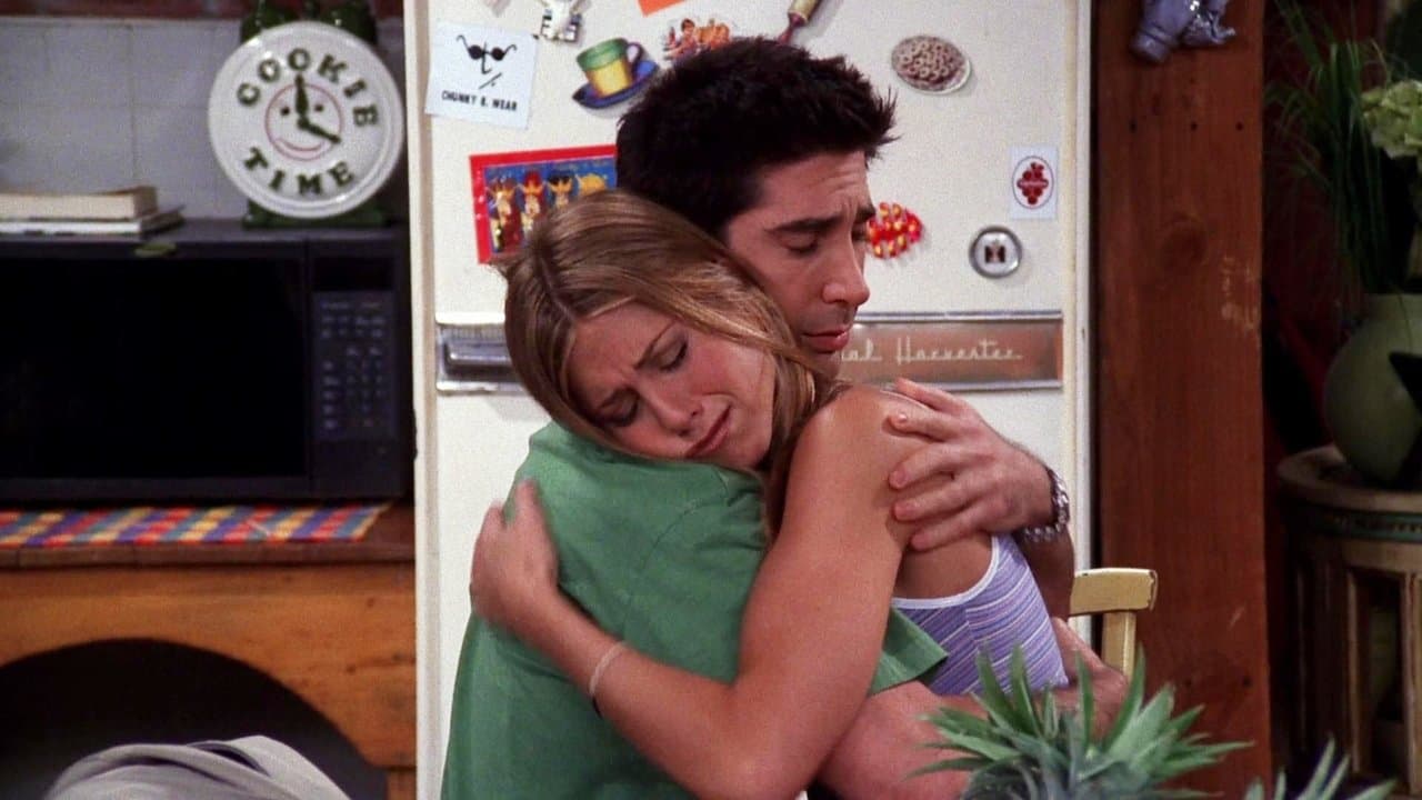 The One Where Ross Hugs Rachel still