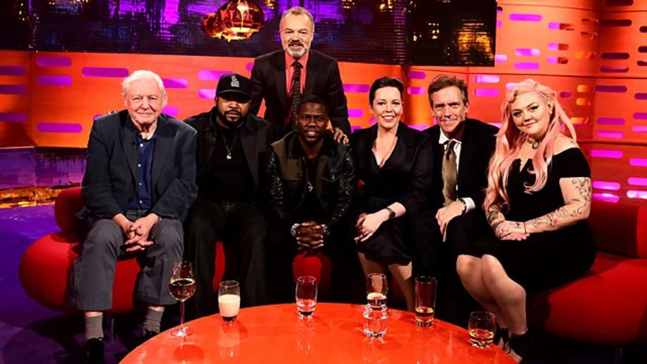 Ice Cube, Kevin Hart, Hugh Laurie, Olivia Colman, Sir David Attenborough, Elle King still