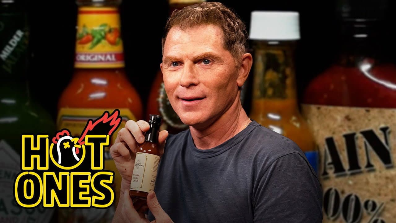Bobby Flay Throws Down Against Spicy Wings still