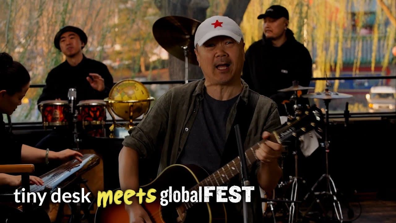 Cui Jian: Tiny Desk meets globalFEST 2023 still