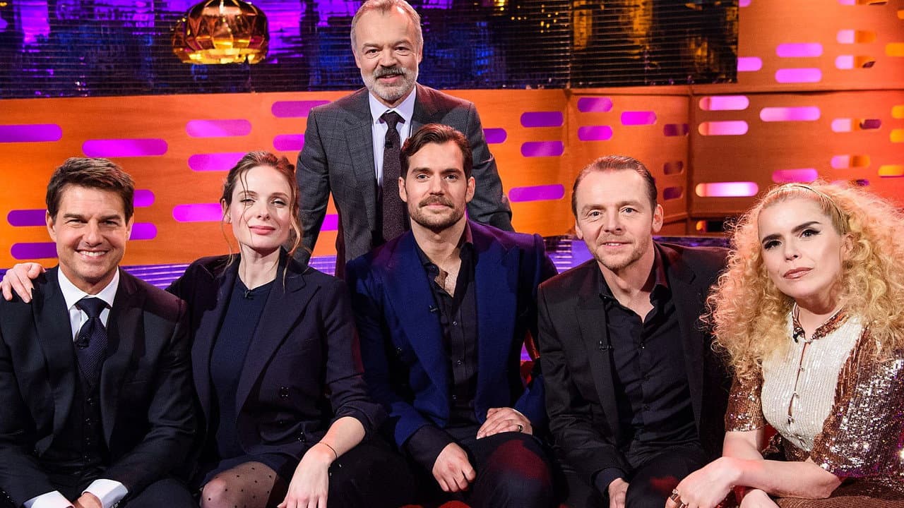 Tom Cruise, Rebecca Ferguson, Henry Cavill, Simon Pegg and Paloma Faith still