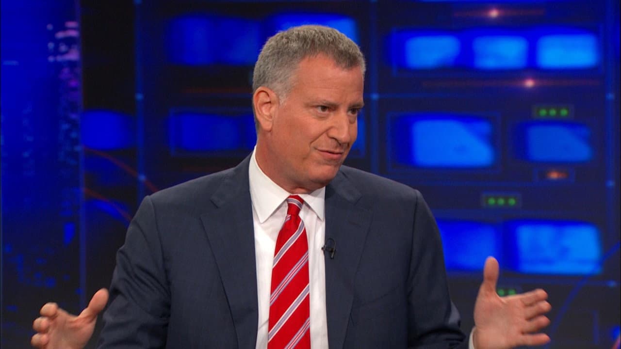 Bill de Blasio still