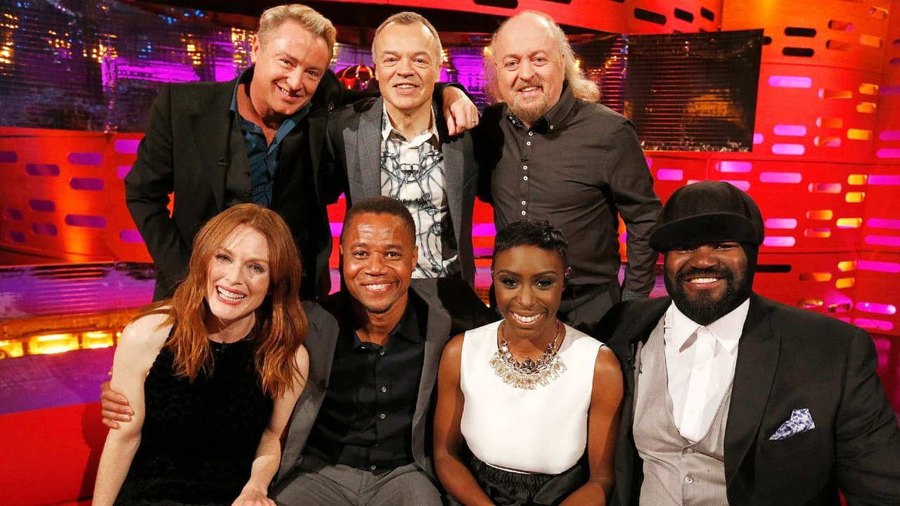 Julianne Moore, Michael Flatley, Bill Bailey, Cuba Gooding Jr, Gregory Porter and Laura Mvula still