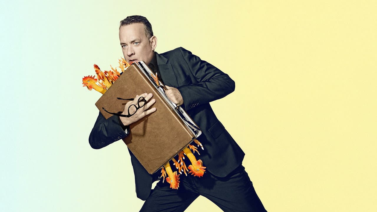 Tom Hanks with Lady Gaga still