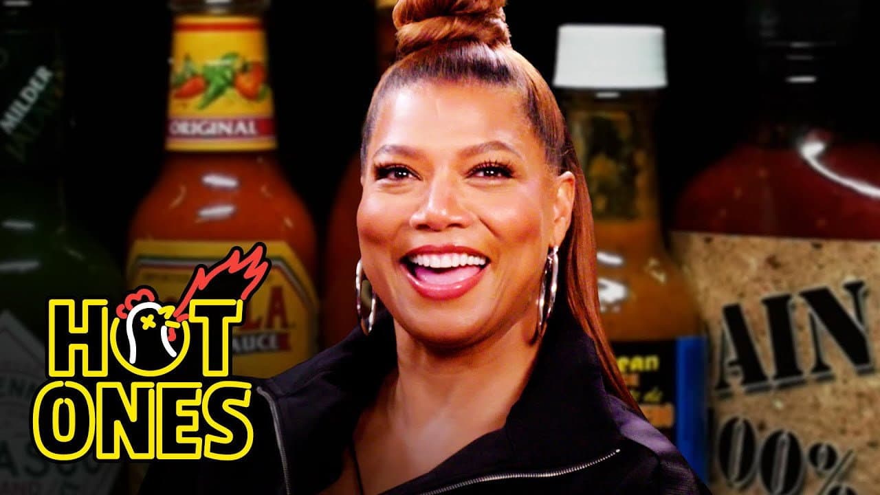 Queen Latifah Sets It Off While Eating Spicy Wings still