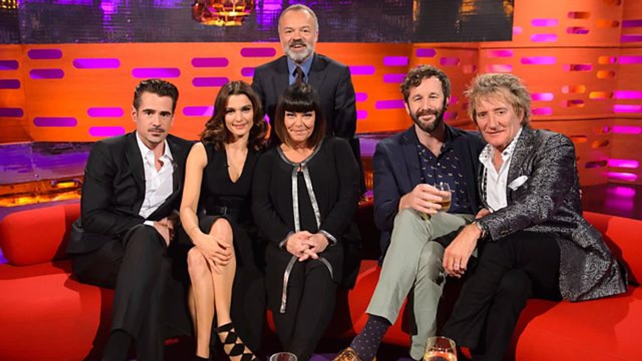Colin Farrell, Rachel Weisz, Dawn French, Chris O'Dowd, Rod Stewart still