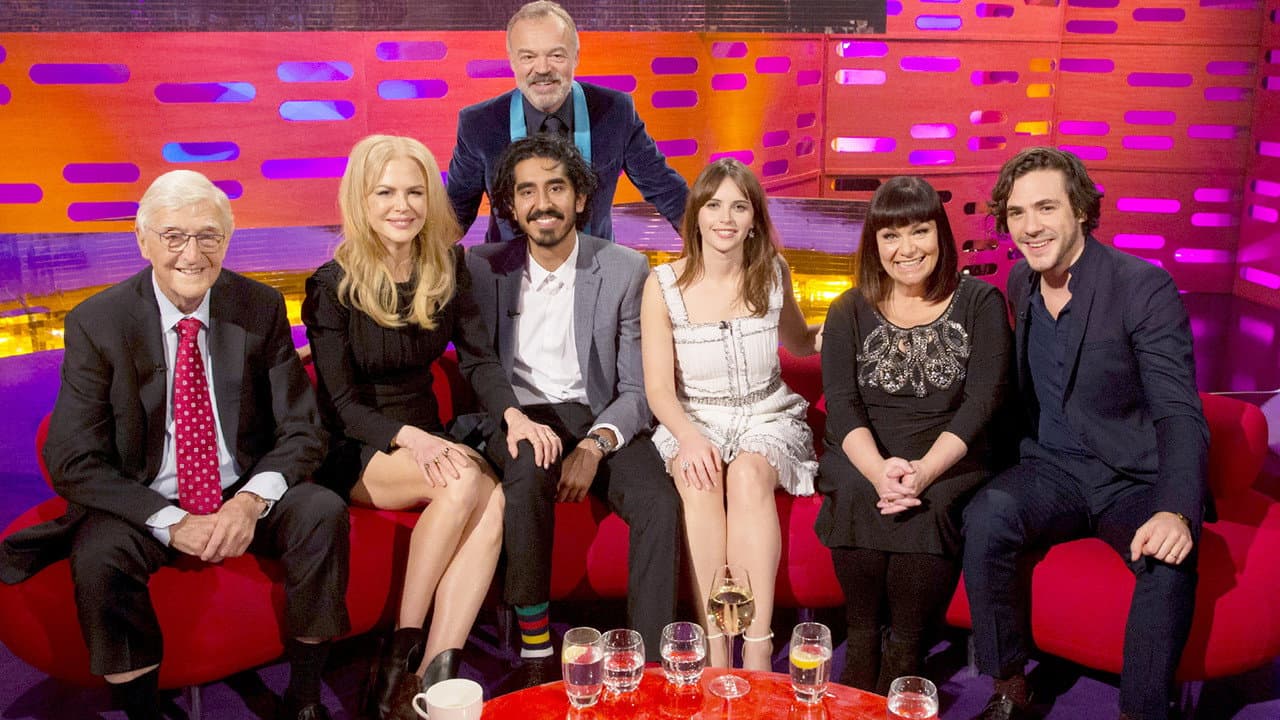 Nicole Kidman, Dev Patel, Felicity Jones, Dawn French, Sir Michael Parkinson, Jack Savoretti still