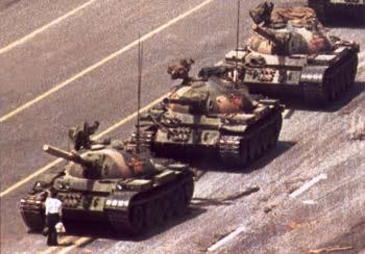 The Tank Man still