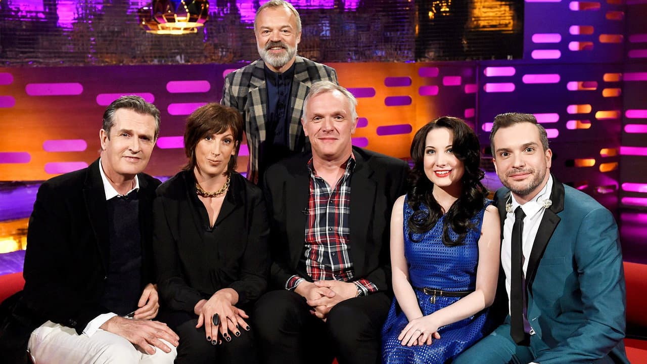 Miranda Hart, Rupert Everett, Electro Velvet still