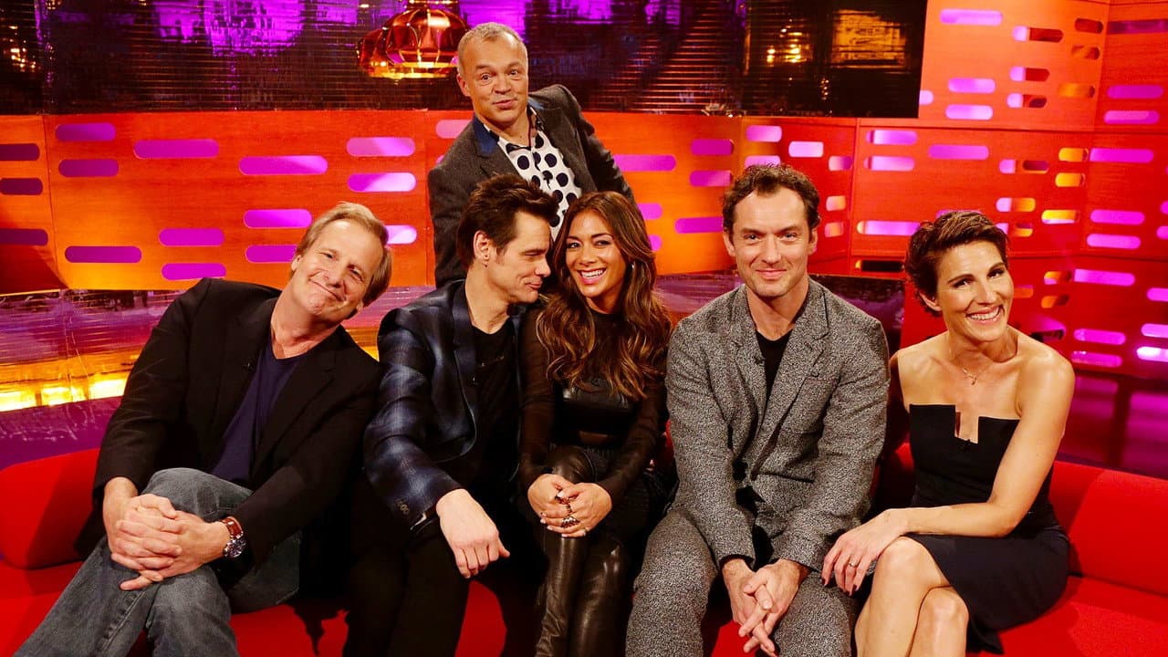 Jim Carrey, Jeff Daniels, Jude Law, Tamsin Greig, Nicole Scherzinger still