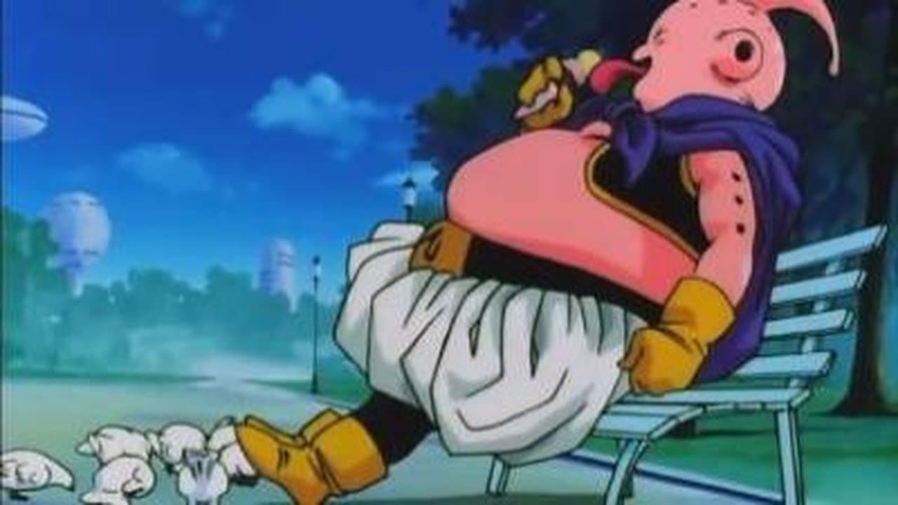 Celebrations with Majin Buu still