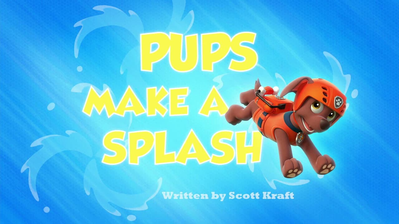 Pups Make a Splash still