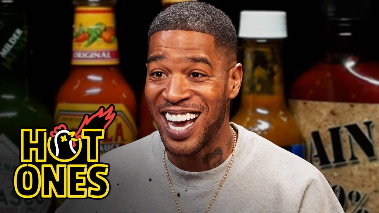 Kid Cudi Goes to the Moon While Eating Spicy Wings still