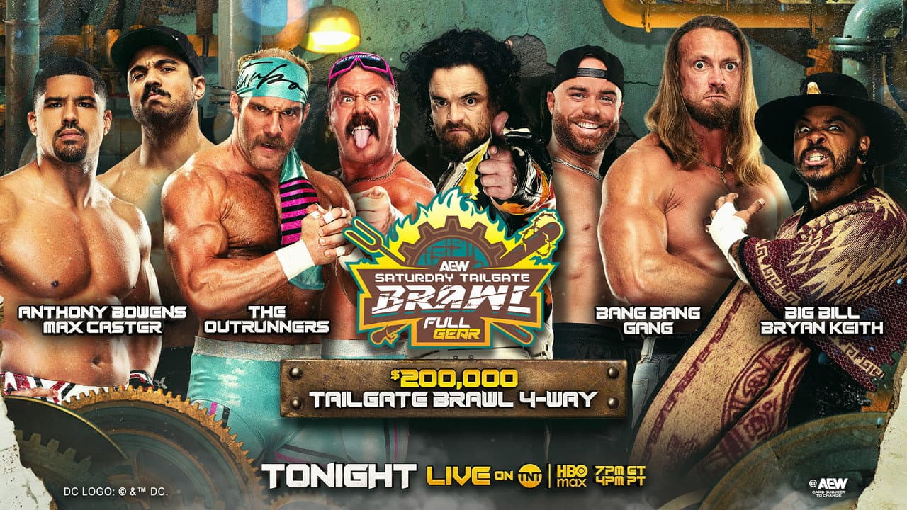 AEW Saturday Tailgate Brawl: Full Gear 2025 still