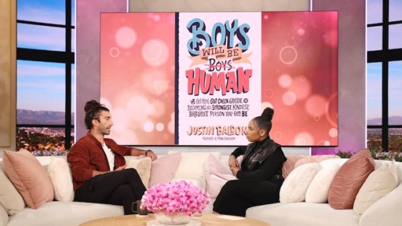Justin Baldoni, Angie Thomas, Dhonielle Clayton still
