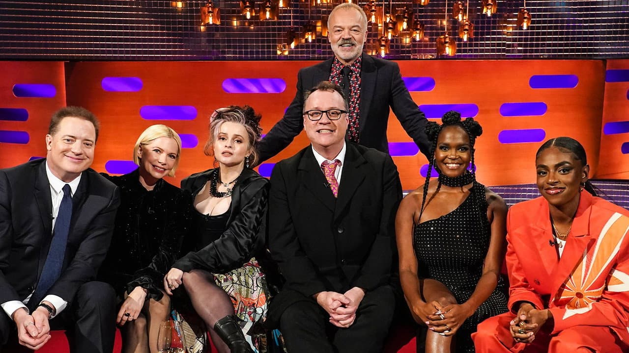 Michelle Williams, Helena Bonham Carter, Russell T Davies, Oti Mabuse, Brendan Fraser and Cat Burns still