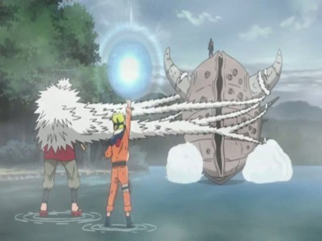 Record of the Ninja Gutsy Master and Student still