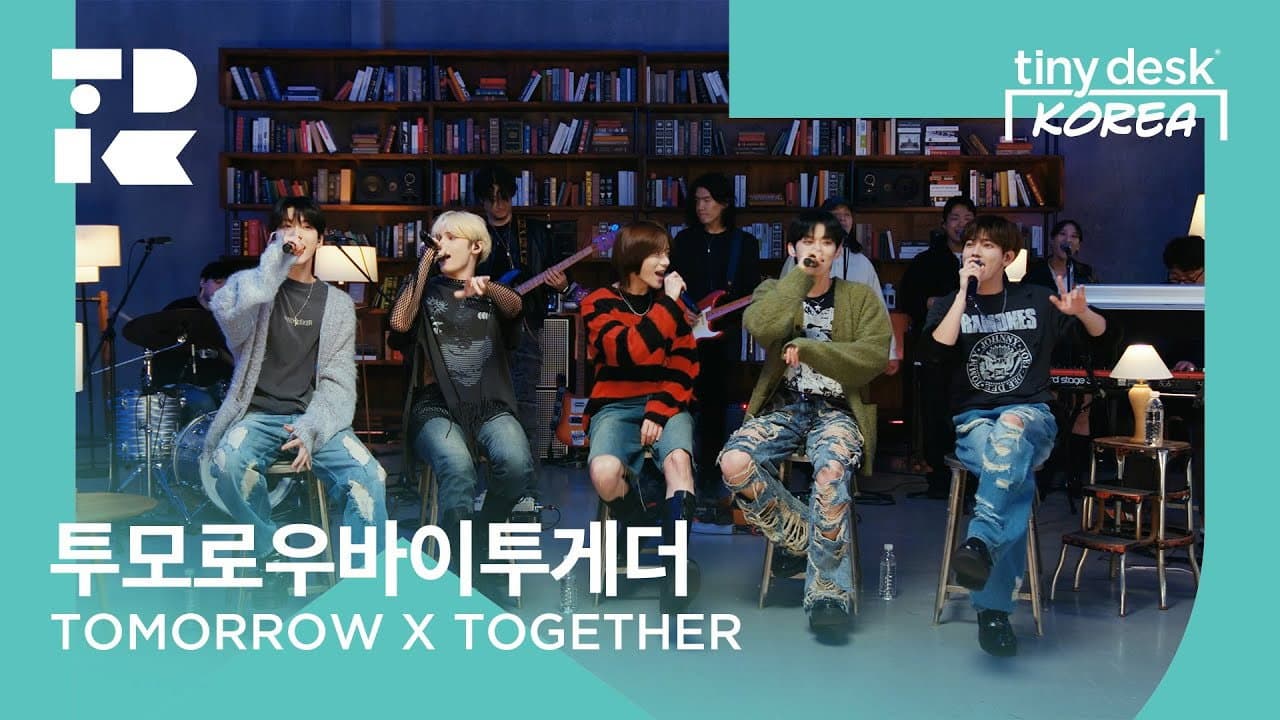 Tiny Desk Korea: Tomorrow X Together still