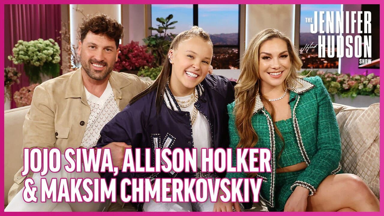JoJo Siwa, Allison Holker & Maksim Chmerkovskiy still