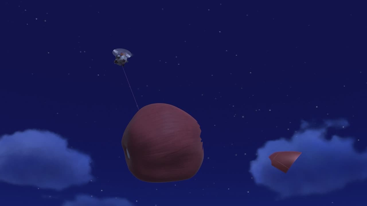 Pups Stop the Falling Space Junk still