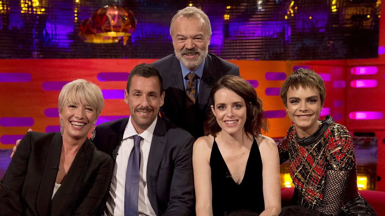 Emma Thompson,  Adam Sandler, Claire Foy, Cara Delevingne still